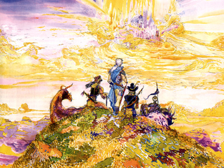 Illustration for article titled The Beautiful Final Fantasy Art of Yoshitaka Amano